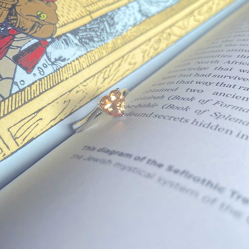 Silver heart ring🦋Diane - Picture 6 of 6